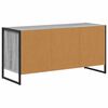 vidaXL Gabinete para TV com gaveta Cinza Sonoma 100 x 36 x 49,5 cm