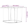 vidaXL Rede mosquiteira suspensa malha branco 220x200x210 cm