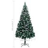 vidaXL &Aacute;rvore Natal artificial com LEDs e bolas e pinhas 240 cm