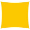 vidaXL Para-sol vela tecido oxford quadrangular 3,6x3,6 m amarelo