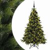 vidaXL &Aacute;rvore de Natal artificial com bolas 180 cm 300 LED