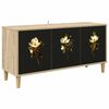 vidaXL Gabinete para TV BREMEN 102 x 33 x 50 cm Sonoma