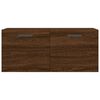 vidaXL Arm&aacute;rio parede 80x36,5x35cm derivados madeira carvalho castanho