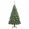 vidaXL &Aacute;rvore de Natal Artificial Verde 180 cm PVC, A&ccedil;o e Pl&aacute;stico