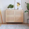 vidaXL Portas de arm&aacute;rio 4 pcs com design de persiana pinho maci&ccedil;o