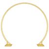 vidaXL Arco de Casamento Ouro 220 x 45 x 200 cm A&ccedil;o