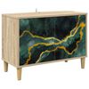 vidaXL Gabinete para TV WIJHE 69 x 33 x 50 cm Sonoma