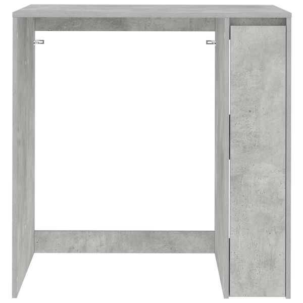 vidaXL Arm&aacute;rio para M&aacute;quina de Lavar Concreto 87 x 60 x 69 cm