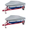 vidaXL Cobertura para barcos 2 pcs 488-564x239 cm (CxL) cinzento