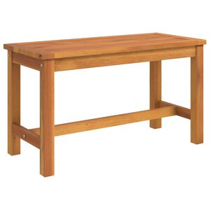 vidaXL Banco de jardim 80x35x45 cm madeira de ac&aacute;cia maci&ccedil;a