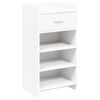 vidaXL Arm&aacute;rio de Sapatos Branco 48 x 36 x 92 cm Derivados de Madeira