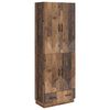 vidaXL Conjunto de Gabinete 2 unid. Madeira antiga
