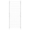vidaXL Garrafeira para 96 garrafas metal branco