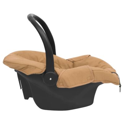 vidaXL Cadeira de automóvel para bebé 42x65x57 cm cinza-acastanhado