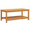 vidaXL Mesa Lateral &Oacute;leo Natural 110 x 55 x 45 cm