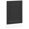 vidaXL Painel m&aacute;quina lavar lou&ccedil;a Porto preto 45x1,5x57 cm