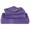 vidaXL Toalhas de banho FROGN 10 pcs 70x140 cm 360 g/m&sup2; roxo