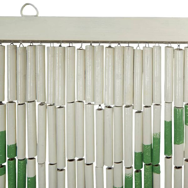 vidaXL Cortina de Porta contra Insetos Estampa de Bambu 90x220cm Bambu