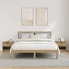 vidaXL Arm&aacute;rio de cama 2 pcs Carvalho Artesanal 40 x 39 x 40cm