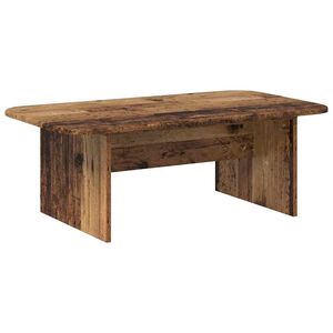 vidaXL Mesa de centro Madeira antiga 93 x 53 x 33 cm