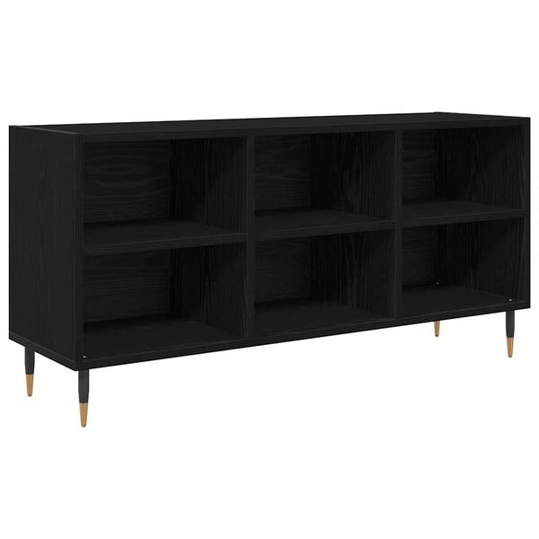 vidaXL Gabinete para TV Carvalho Preto 103,5 x 30 x 50 cm