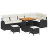 vidaXL Conjunto de Sof&aacute; de Jardim 9 unid. 8-N&uacute;mero de lugares