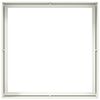 vidaXL Vaso floreira 100x100x40 cm a&ccedil;o branco