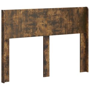 vidaXL Cabeceira Carvalho Fumado Derivados de Madeira