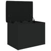 vidaXL Banco de arruma&ccedil;&atilde;o 62x42x45 cm derivados de madeira preto