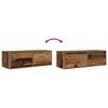vidaXL M&oacute;veis de TV 2pcs 80x31x25,5cm deriv. madeira madeira velha