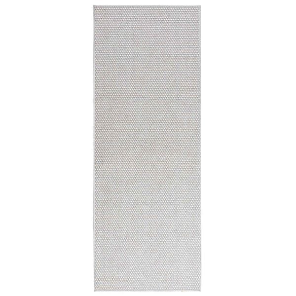 vidaXL Tapetes de &aacute;rea LUGO Creme e Cinza 150 x 80 cm Poli&eacute;ster