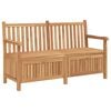 vidaXL Banco de jardim 150 x 60 x 90 cm Madeira de Teca S&oacute;lida