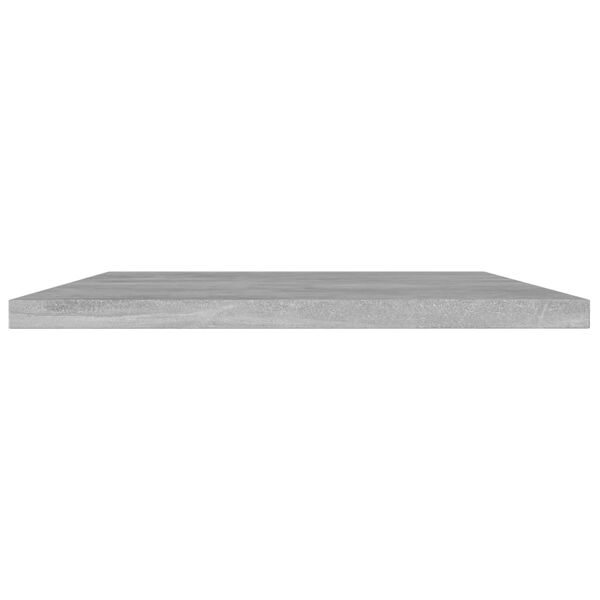 vidaXL Prateleiras para estante 4 pcs 40x30x1,5cm contraplacado cinza