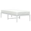 vidaXL Estrutura de cama 80x200 cm metal branco