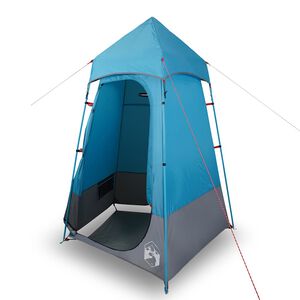 vidaXL Tenda para sanita imperme&aacute;vel azul