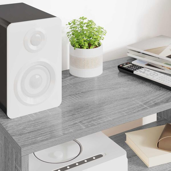 vidaXL Gabinete para TV Cinza Sonoma 60 x 30 x 40 cm