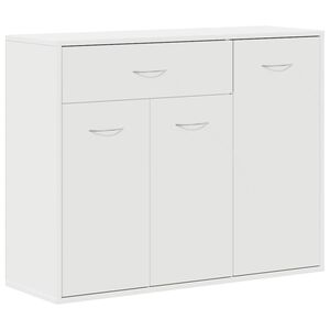 vidaXL Aparador 88x30x70 cm contraplacado branco