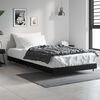 vidaXL Estrutura de cama 90x200 cm derivados de madeira preto