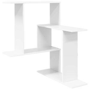 vidaXL Prateleira de Parede Branco 67 x 67 x 87 cm