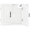 vidaXL Arm&aacute;rio para Dartboard UTRECHT Branco Brilhante
