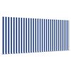 vidaXL Toldo Retr&aacute;til Azul e Branco 300 x 200 cm Poli&eacute;ster e Alum&iacute;nio