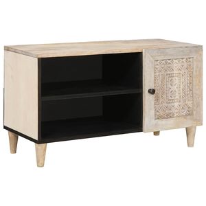 vidaXL Unidades de TV Branco 80 x 33 x 46 cm Madeira processada