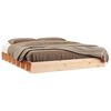 vidaXL Estrutura de cama 180x200 cm super king madeira maci&ccedil;a