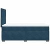 vidaXL Cama boxspring com colch&atilde;o 90x190 cm veludo azul