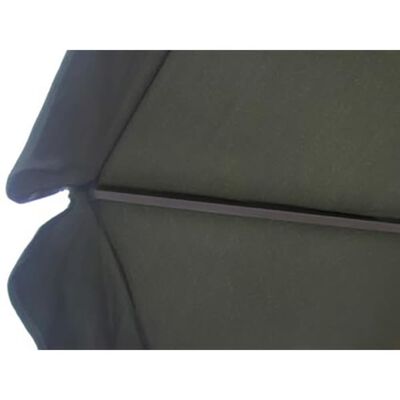Guarda-chuva de alumínio com base portável verde