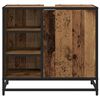 vidaXL Arm&aacute;rio de Banheiro com porta Madeira Antiga 65 x 33 x 60 cm