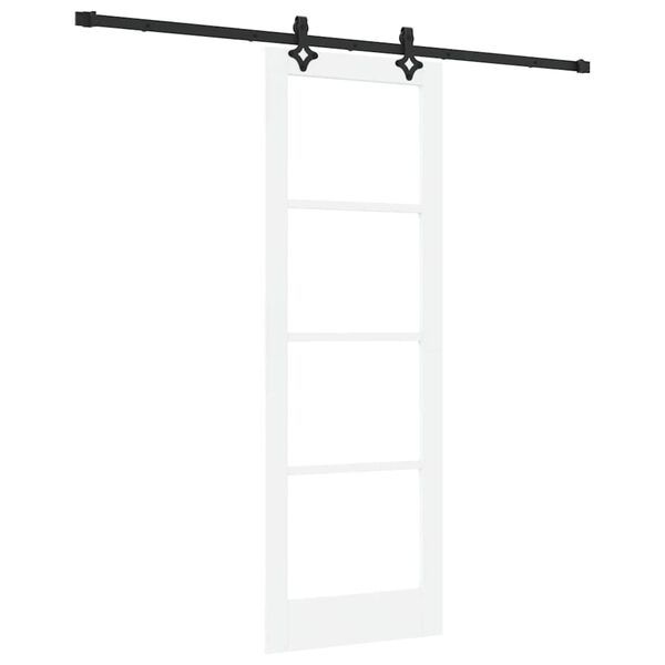 vidaXL Porta Deslizante Branco 73,5 x 211 cm