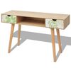 vidaXL Mesa consola MDF 120x40x78 cm castanho