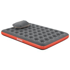 Bestway Colch&atilde;o Infl&aacute;vel 2 pessoa 203 x 152 x 22 cm Cinza e Vermelho