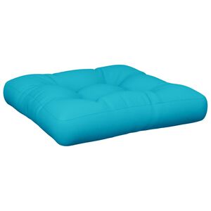 vidaXL Almofad&atilde;o para paletes 58x58x10 cm tecido oxford turquesa